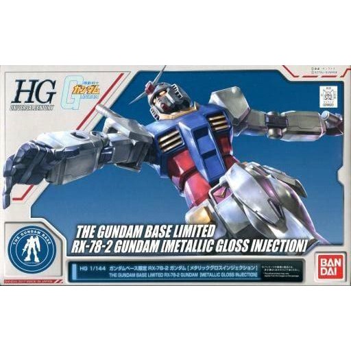 BANDAI HGUC The Gundam Base Limited RX-78-2 Gundam [Metallic Gloss Injection]