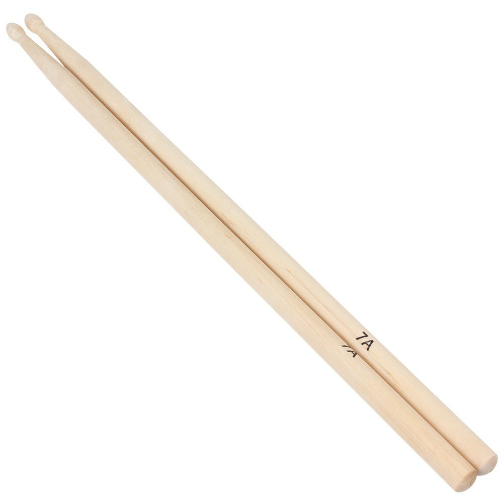 2pcs Stik Drum 7A Bahan Kayu Maple