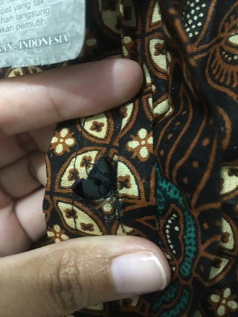 Mauren Batik Couple Rok Lilit Batik Maxi Payung Panjang Wanita Dan Atasan Kemeja Pria Dewasa M–xl