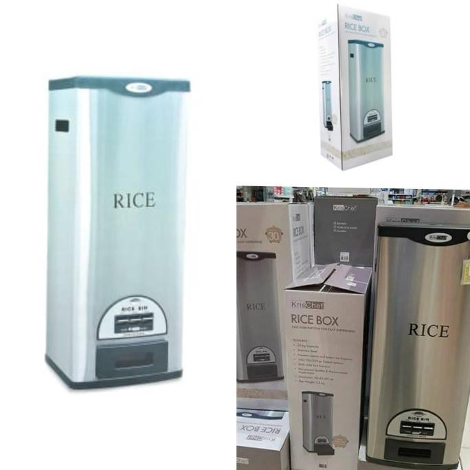 ✅Baru Tempat Beras Besar 30 Kg Krischef