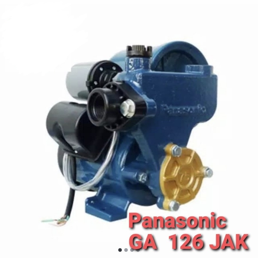 POMPA AIR LISTRIK OTOMATIS PANASONIC GA-126 JAK WATER PUMP 125W OTOMATIS