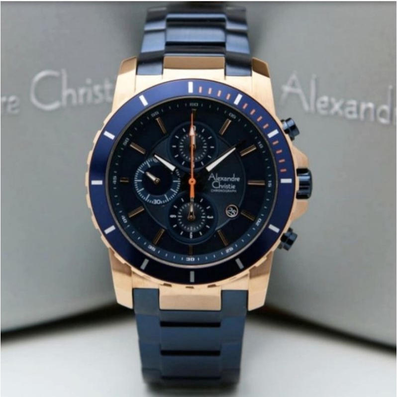 jam tangan pria Alexander christie Ac 6141