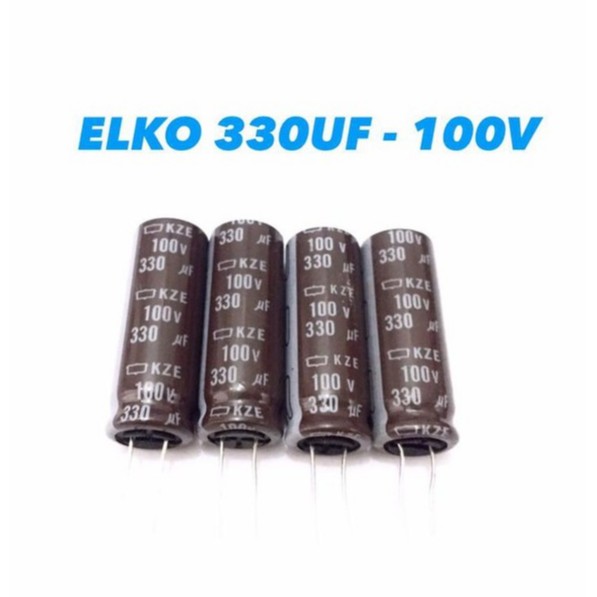 ELKO KAPASITOR 330UF - 100V