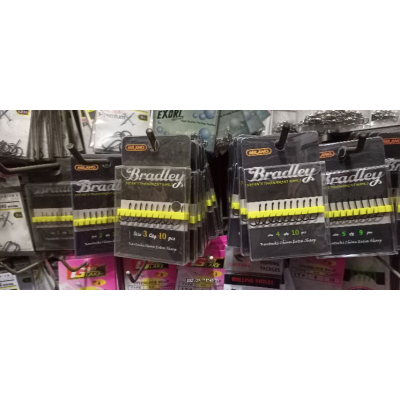 Kail Pancing Milano Bradley size 1-10