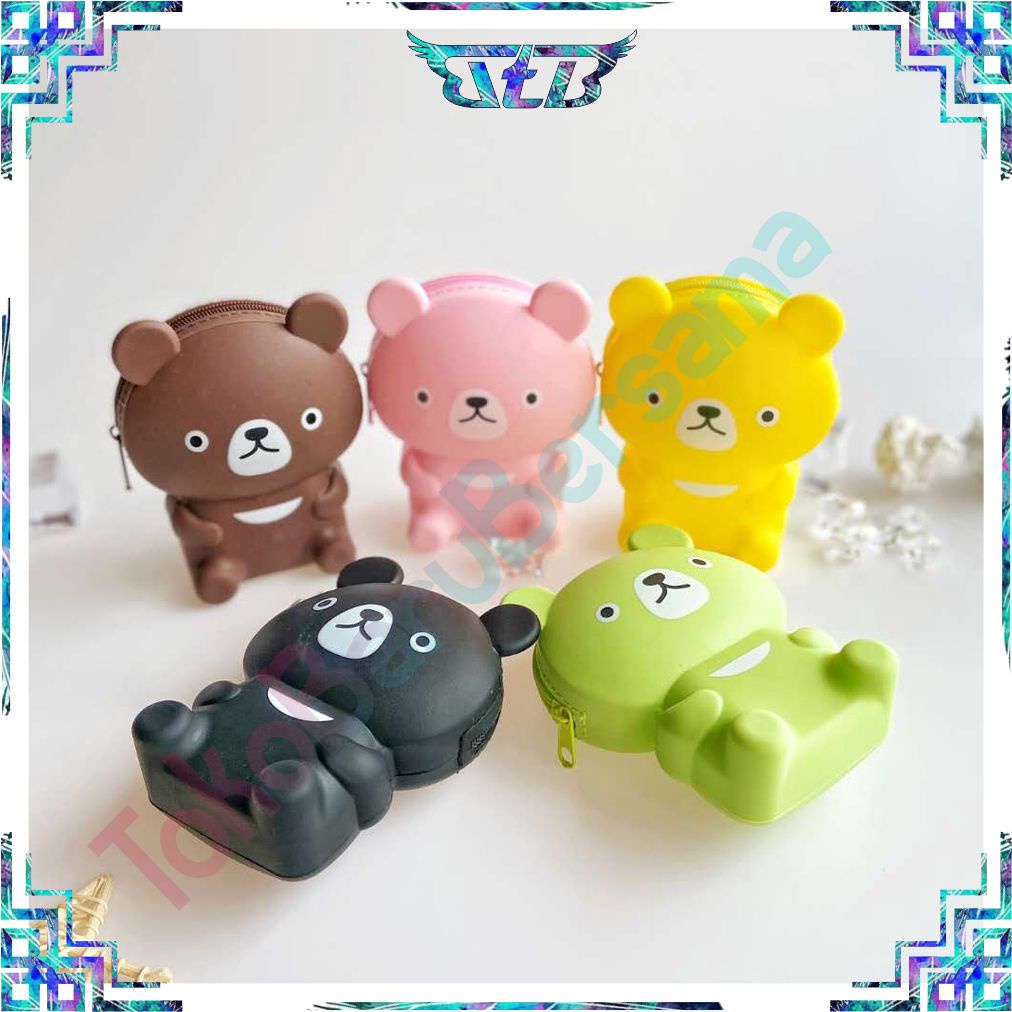Dompet Koin Mini Karakter Dompet Silikon Dompet Silicon Coin Import D034