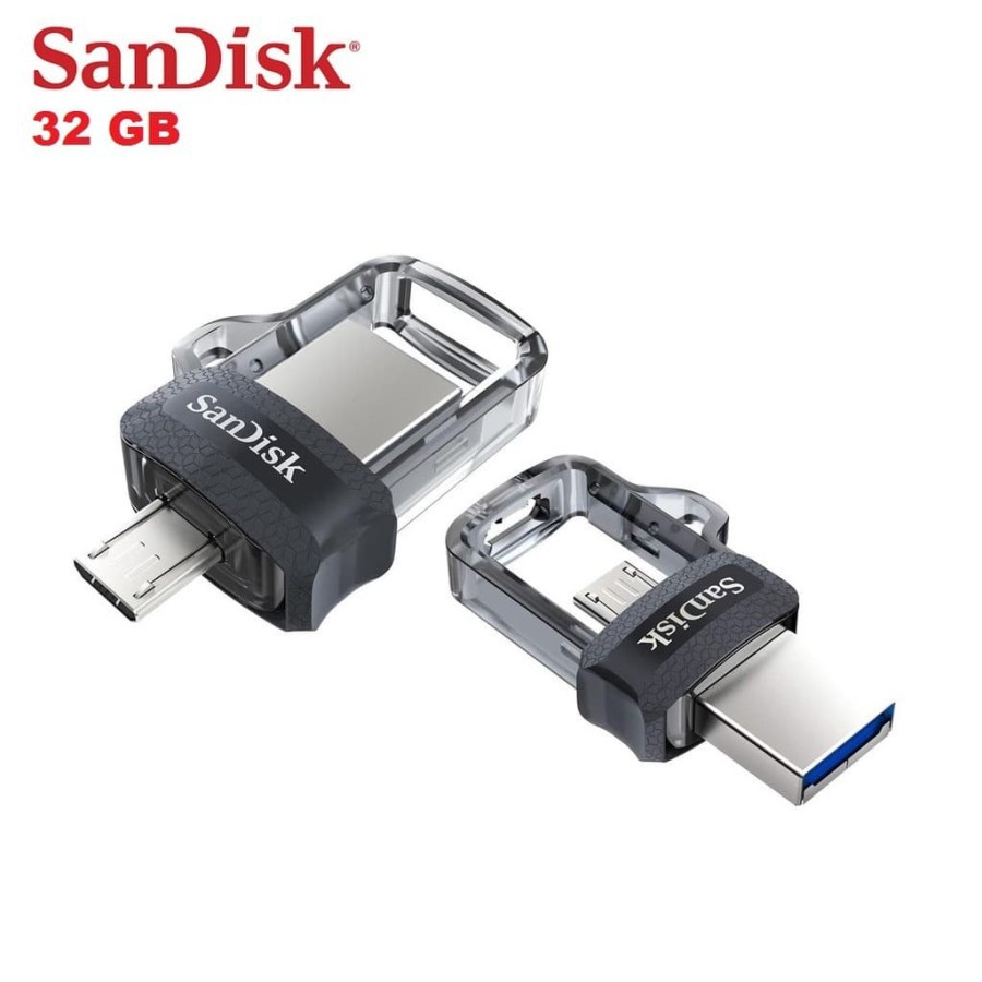 FLASH DISK OTG M3.0 SANDISK 32GB BLACK (SDDD3)