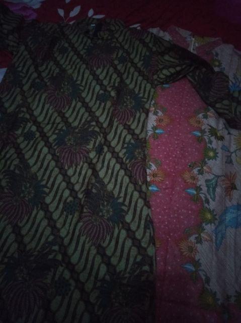 Atasan Tunik Batik Busui Dolbi Dobby Doby Tenun Sutra Tulis Halus Katun Atbm Baron ,sarombit Atasan
