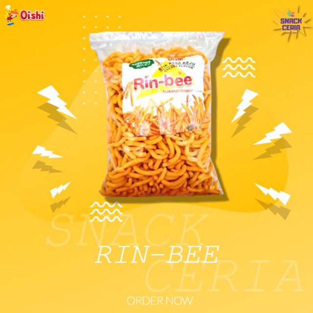 

RIN-BEE STIK KEJU 150GR ORIGINAL SNACK KILOAN