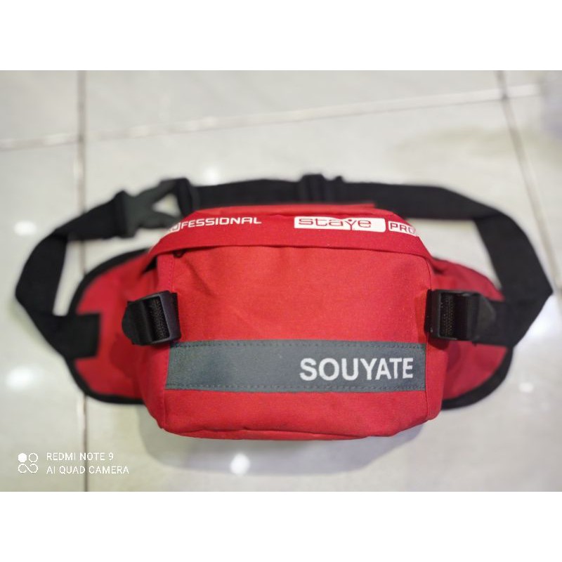 WAISTBAG SOUYATE(HARGA GROSIR )-TAS MURAH-TAS PRIA-TAS WANITA-TAS PINGGANG-TAS SLEMPANG