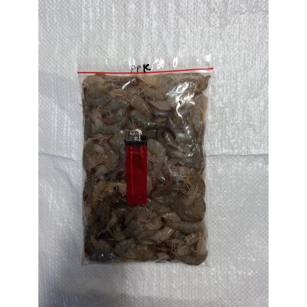 

Udang api potong kepala size besar 500gram