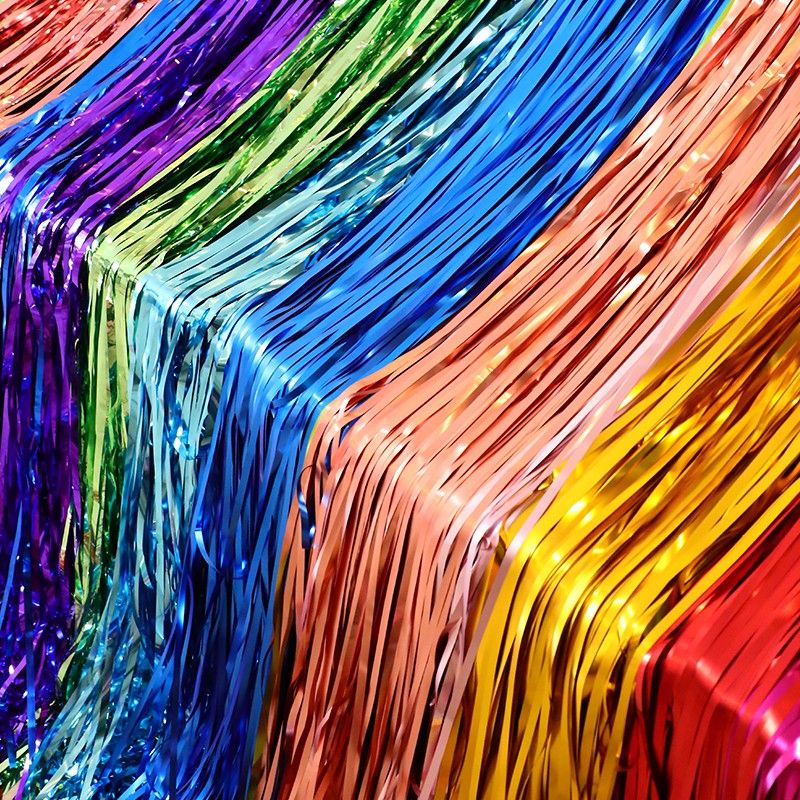 Foil Curtain Tirai Dekorasi Berkilau Import Balon Pesta Party Partey DIY Rumbai Bakcdrop Ultah Ulang Tahun Pernikahan Grand Birthday Wedding Anniversary Gender balon malang grosir termurah malang murce Little Miss Sunshine