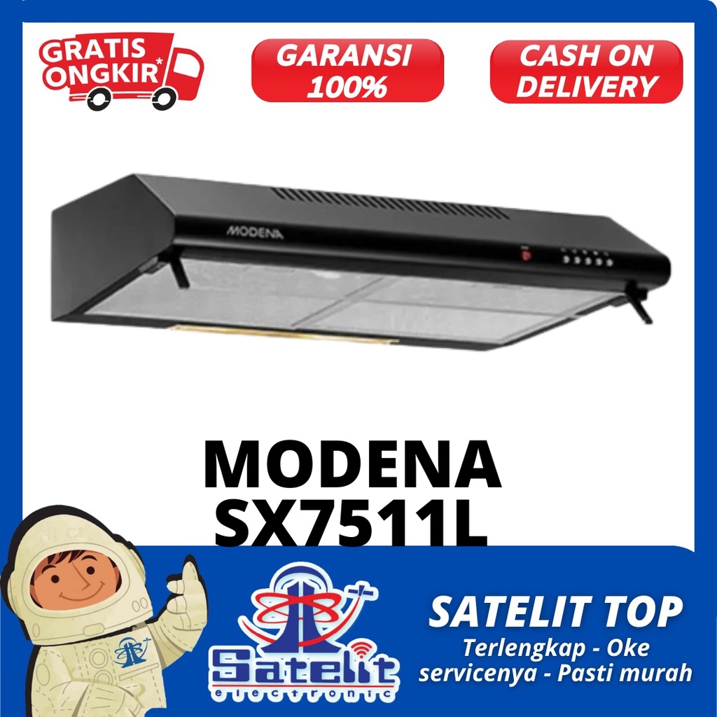 COOKER HOOD MODENA SX7511L