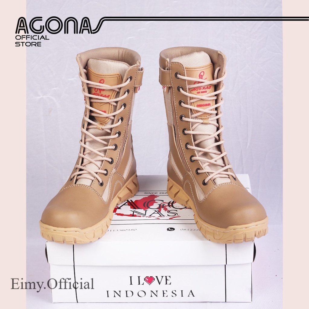 Eimy - Original Shoes Brand Agonas Sepatu PDL Blackhawk Gurun Cream