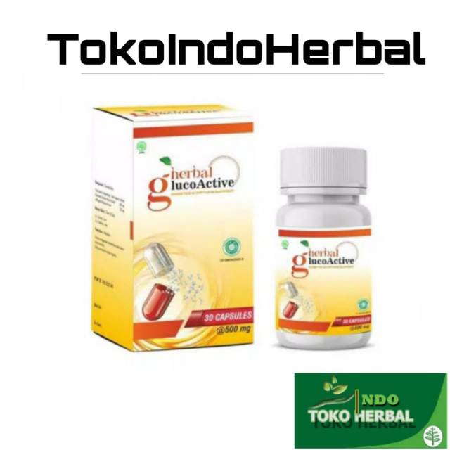 GLUCOACTIVE Asli Herbal Glucoactive Obat Diabetes Kencing Manis Asli
