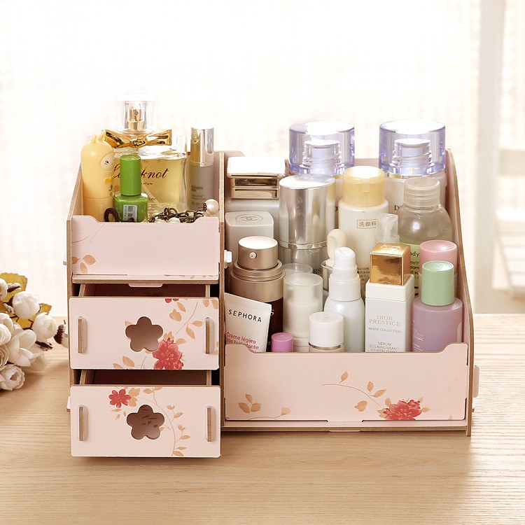 TOMUMUDA Kotak Kosmetik Organizer Serbaguna Cosmetic Storage KT01