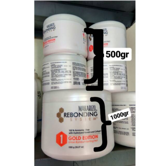 MAKARIZO REBONDING SYSTEM 1000g/MAKARIZO PROMO/DISKON MAKARIZO/OBAT PELURUS RAMBUT AMPUH MURAHBANGET