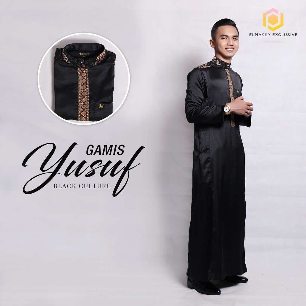 GAMIS YUSUF BLACK CULTURE BY ELMAKKY EXCLUSIVE  | GAMIS EL MAKKY EXCLUSIVE