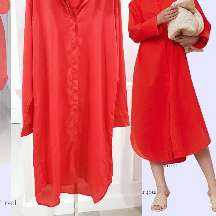 ❉ KEMEJA WANITA HM SILK SHIRT ➽