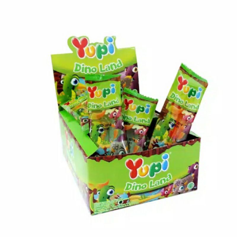 Permen Yupi Dino Land box isi 24 pcs