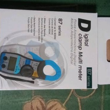 Digital Clamp Meter Tang Ampere Digital 87 Series KT - 87 FREE 2 BATRE