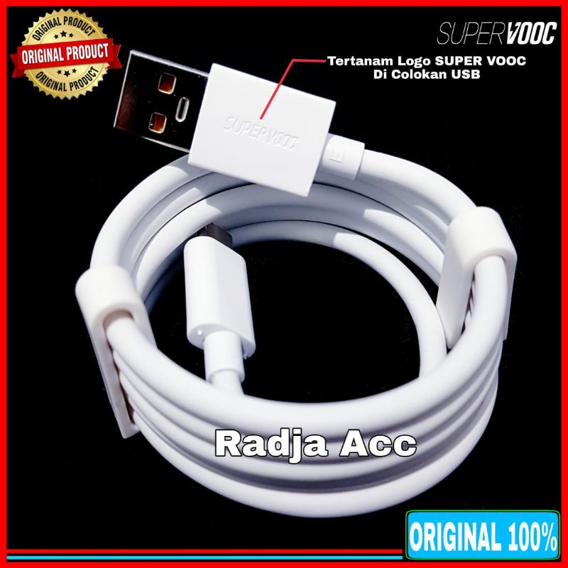 Kabel Data Oppo Reno7 7 5G USB C ORIGINAL 100% SUPER VOOC Type C