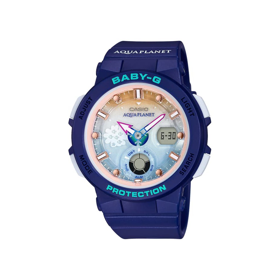 Casio Baby-G BGA-250AP-2ADR - Jam Tangan Wanita - Biru Navy