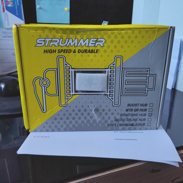 Hub Freehub Balap 32Hole Strummer HR20 Roadbike full bearing jangkrik