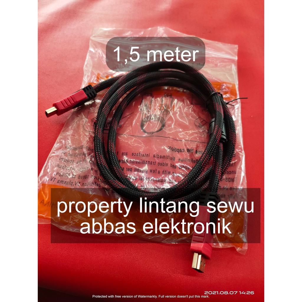 kabel hdmi monitor kabel versi 1.3 panjang 1.5 meter