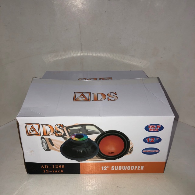 Subwoofer Pasif 12 inch Double Coil ADS-1286 ADS1286 ADS 1286 Sub Pasif Bass Audio Mobil Murah