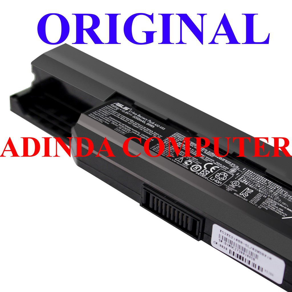 Baterai Asus K43 K84L K84LY P43 P43E P43S P43SJ A32-K53 ori