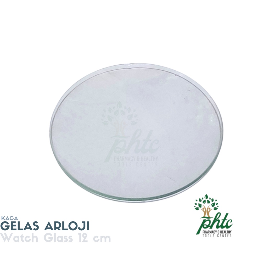 Kaca Arloji 12 cm l Watch Glass l Gelas Arloji Kaca Diameter 12cm