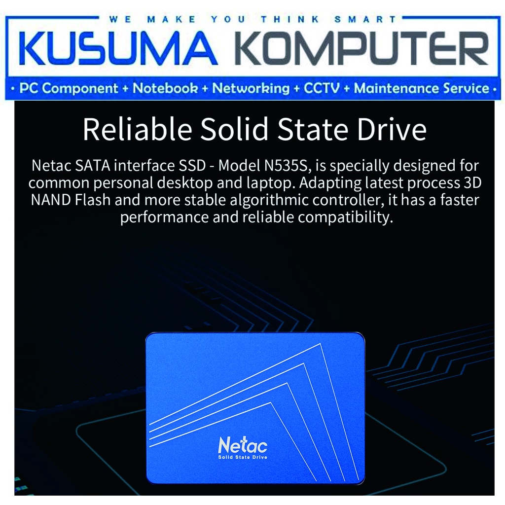 SSD Netac 240GB N535S SATA III 2.5