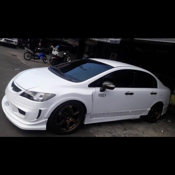 *Otomotif* Stiker Full Body Mobil buat Sedan - Merah