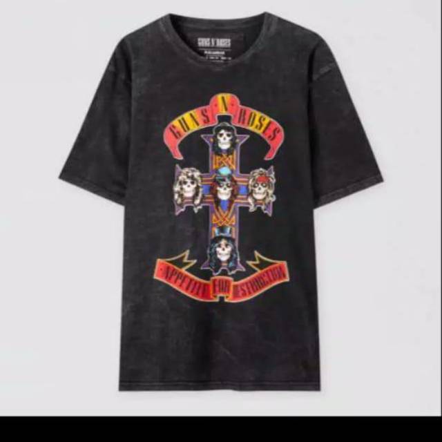 Jastip Tshirt Guns n Roses MAN Pull&Bear NEW