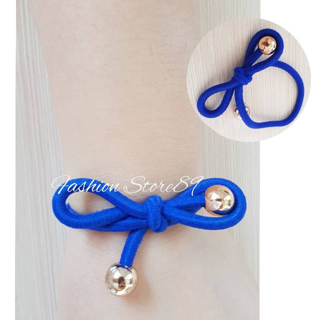 New ikat rambut fashion gelang import bahan halus dan nyaman dipakai ready siap kirim