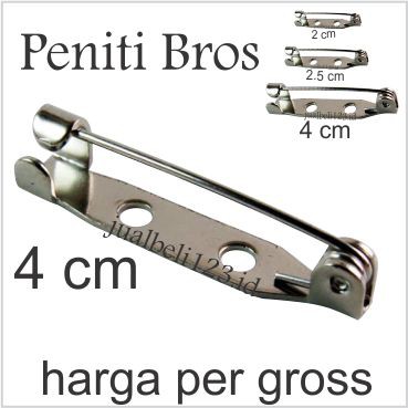 Peniti Bros Silver 4cm per Gross