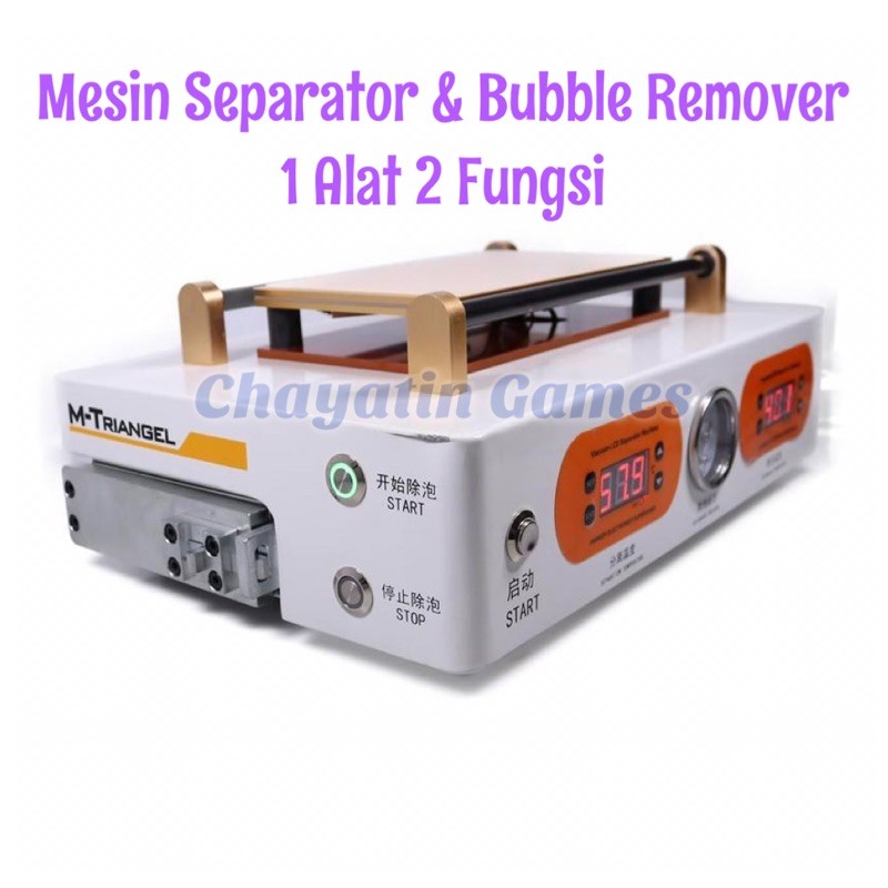 Mesin Separator Pemisah LCD Touchscreen + Bubble Remover M2 M-TRIANGEL 2 in 1