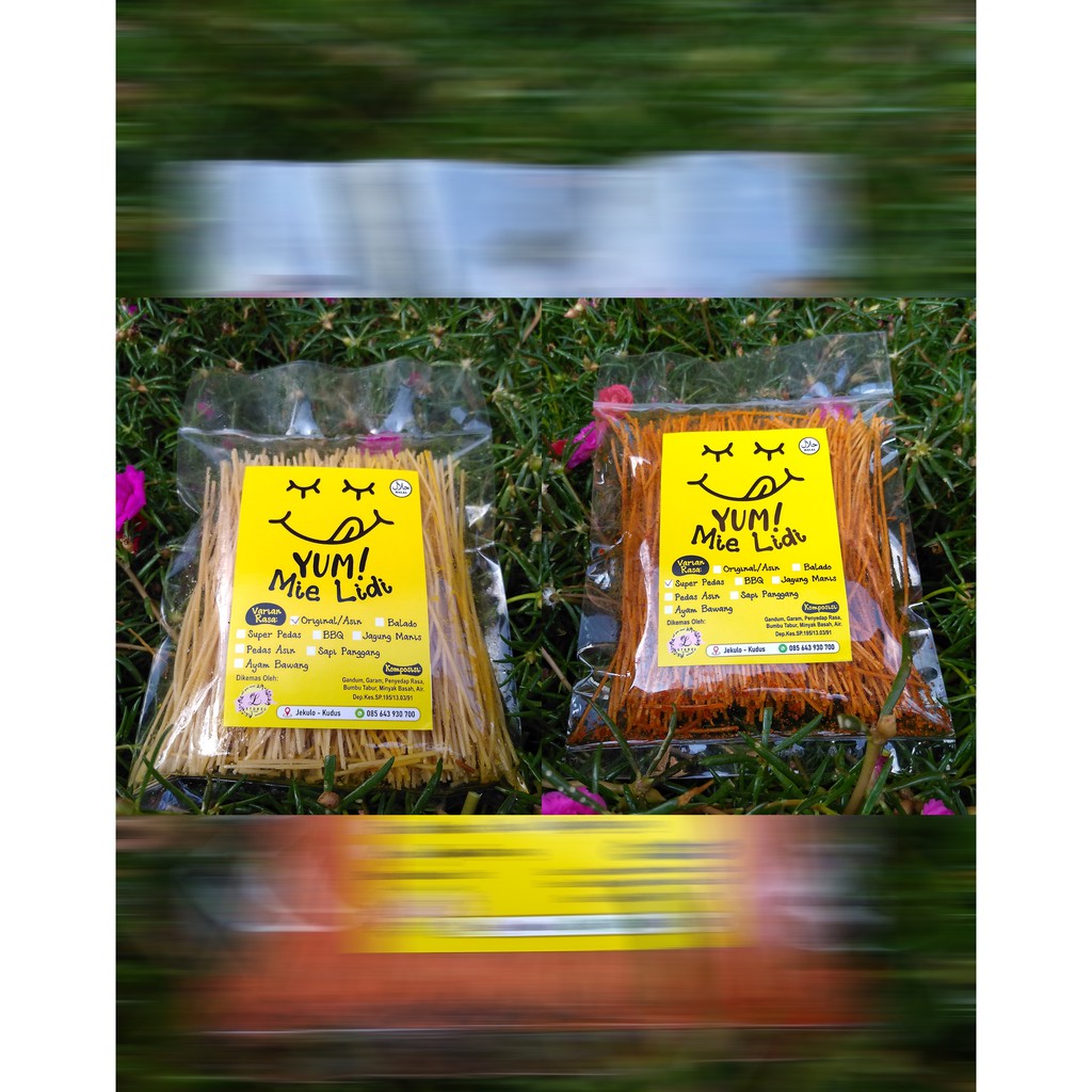 

Paket Hemat Mie Lidi Mie Biting Rasa Original & Super Pedas by eL Store