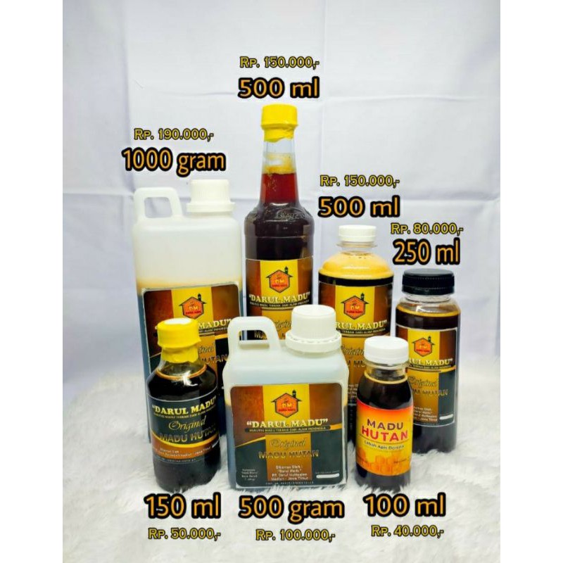 

Madu Hutan Original 100%