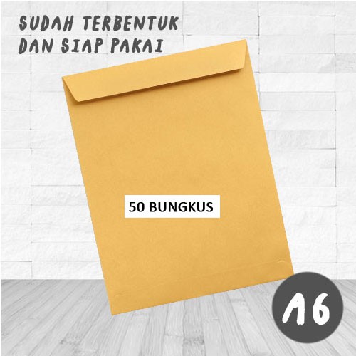 

Amplop Coklat Paking Olshop Polos Kertas Samson Kraft A4 19x16cm Amplop Packaging Online Shop Murah