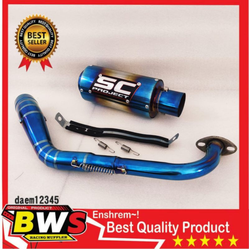 knalpot SC project NMAX old new Aerox155 Vario 125 150 Lexi