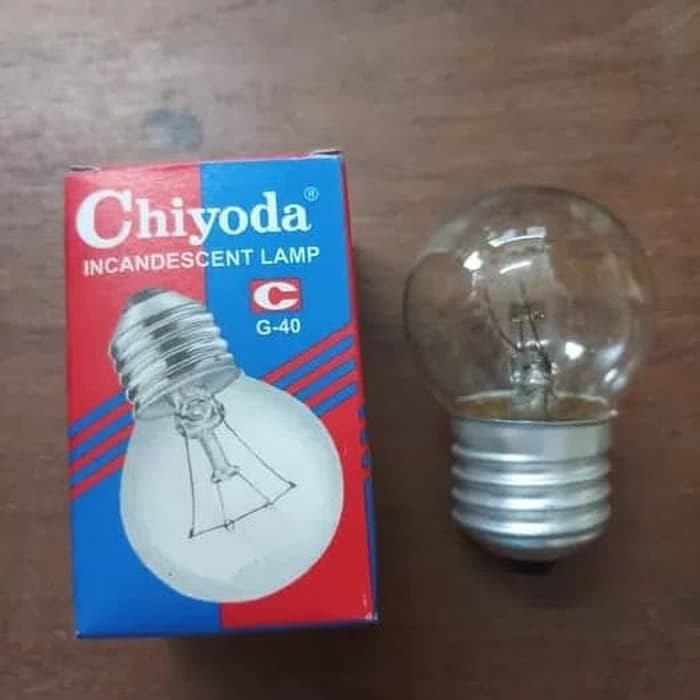 lampu pijar tidur hias CHiyoda 5W CLEAR - KUNING DOP focus lampu pijar budidaya telur