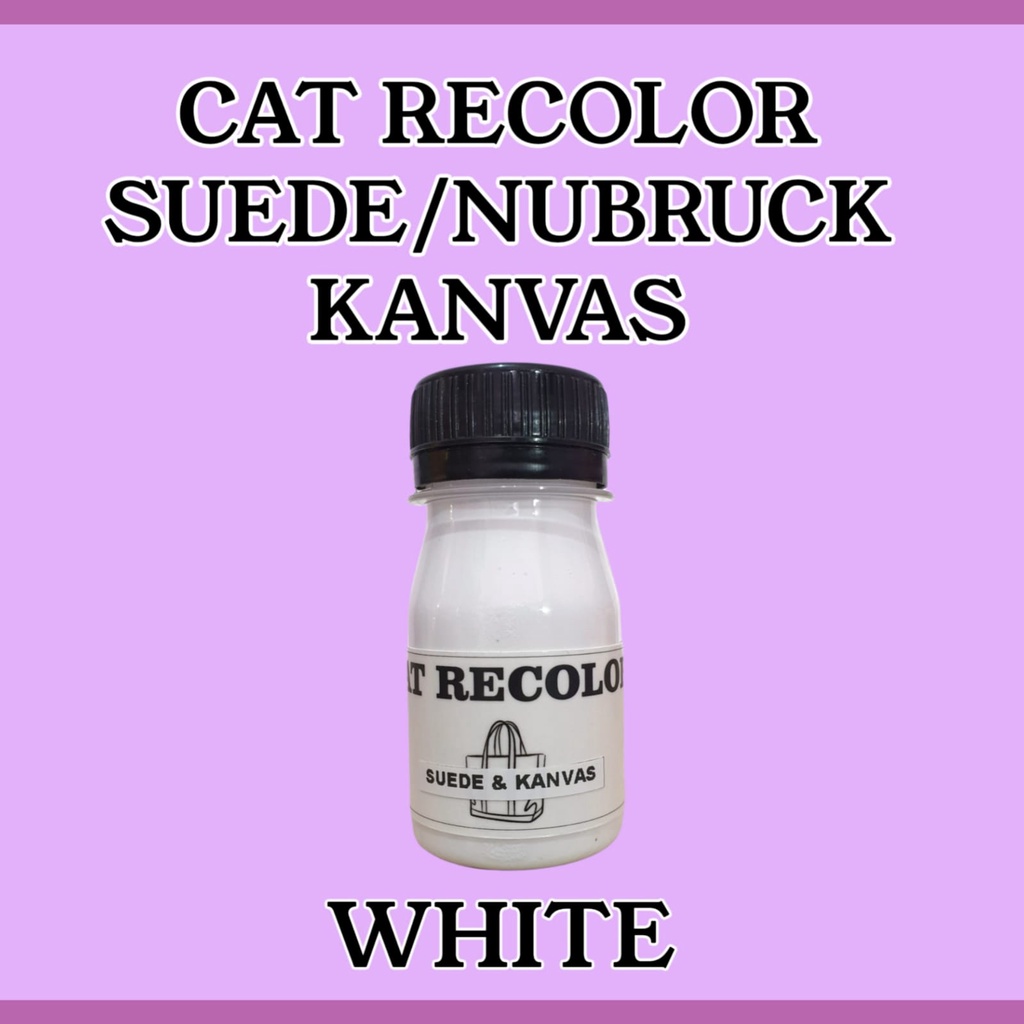 CAT RECOLOR BAHAN SUEDE NUBRUCK KANVAS UNTUK SEPATU TAS TOPI