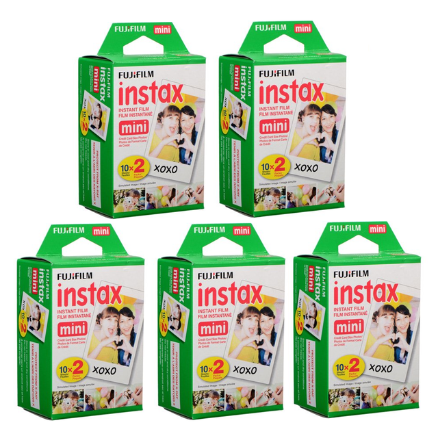 Jual [PROMO] 10 Pak Film Refill Fujifilm Instax Mini Polaroid (100 lbr) Shopee Indonesia