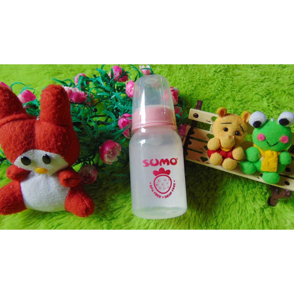 kembarshop TERMURAH Kado Bayi Botol Dot Susu Bayi Sumo BPA FREE DEHP FREE Aneka Warna