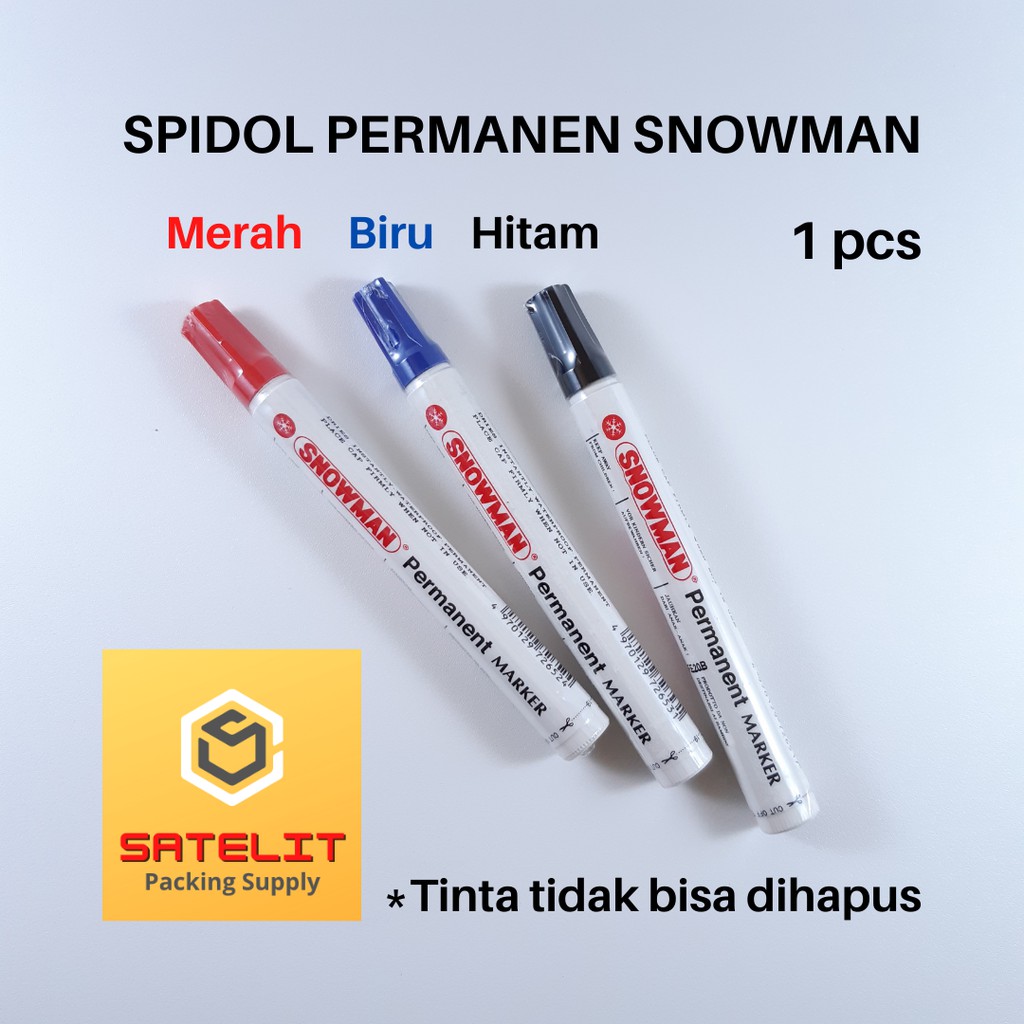 

Spidol Snowman Permanen Marker