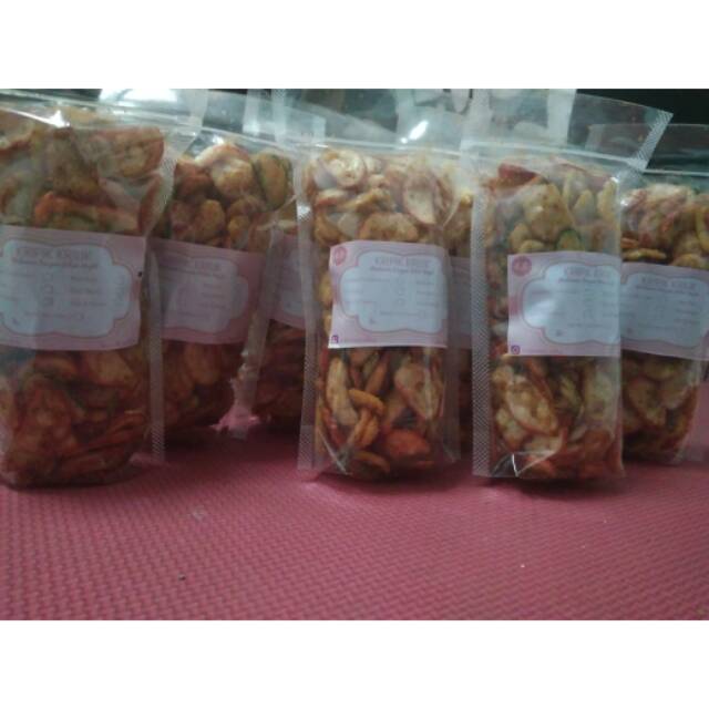 

Krupuk Kriuk pedas asin manis