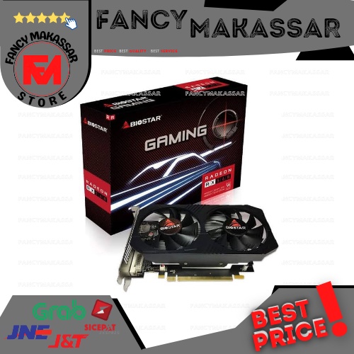 VGA BIOSTAR RX 560 RX560 4GB DDR5 128Bit / FANCY_MAKASSAR