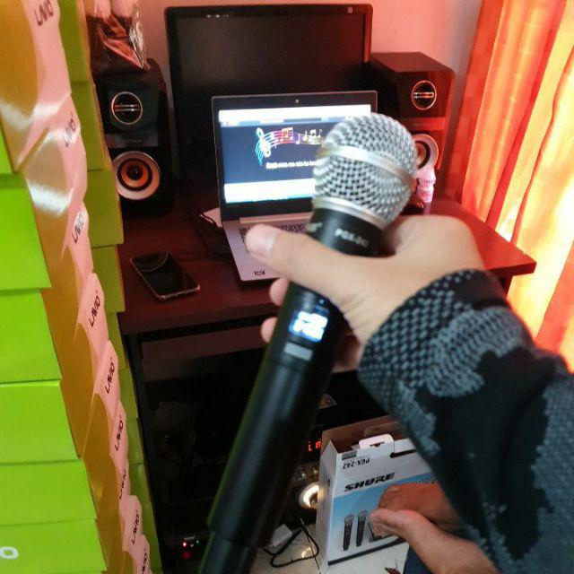 MIC SHURE PGX 242 + KOPER MICROPHONE WIRELESS | Shopee
