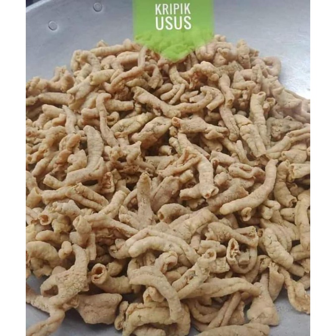 

keripik usus 1ball isi 2kg